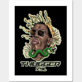 THUGGER YSL Posters and Art